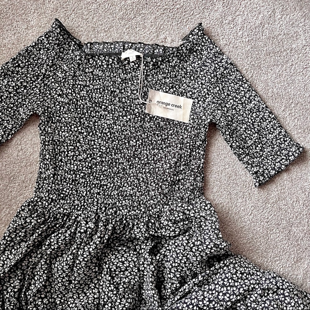 NWT orange creek dress